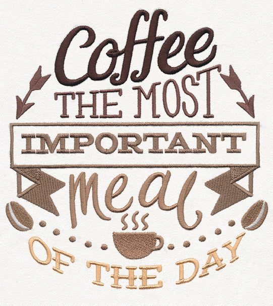 Coffee Break - The Most Important Meal of the Day