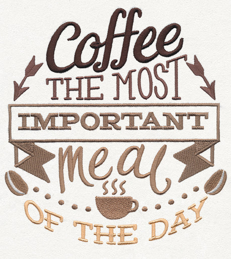 Coffee Break - The Most Important Meal of the Day