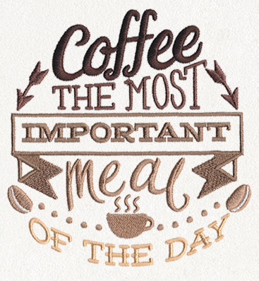 Coffee Break - The Most Important Meal of the Day
