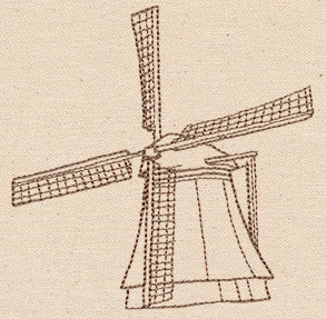 Passport to The Netherlands - Windmill