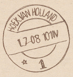 Passport to The Netherlands - Holland Stamp