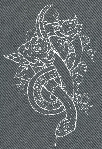 Chic Needlework - Snake