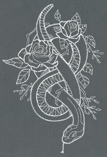 Chic Needlework - Snake