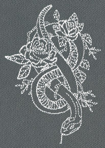 Chic Needlework - Snake