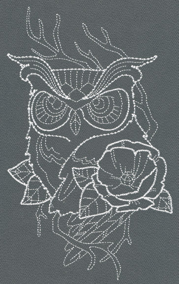 Chic Needlework - Owl