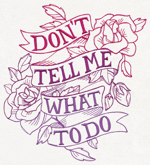 Girl Power - Don't Tell Me What to Do