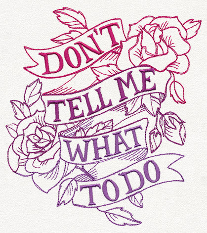 Girl Power - Don't Tell Me What to Do