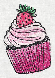 Oh Sugar Border - Cupcake