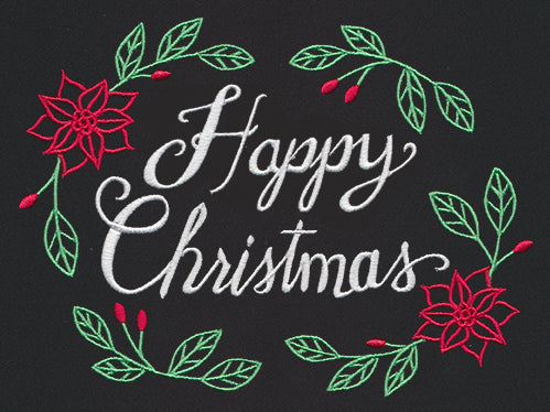 Chalkboard Christmas - Happy Christmas