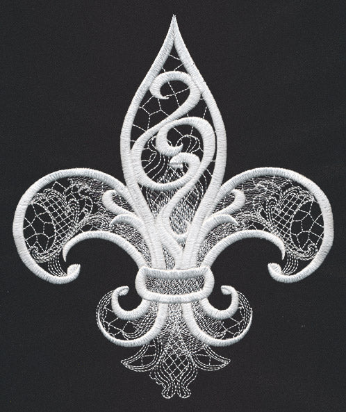 Baroque Fleur de Lis