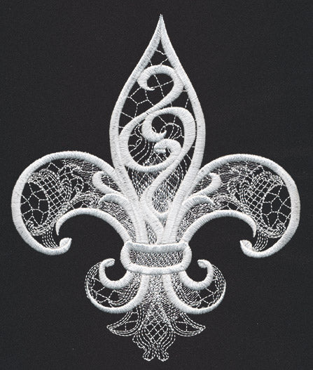 Baroque Fleur de Lis