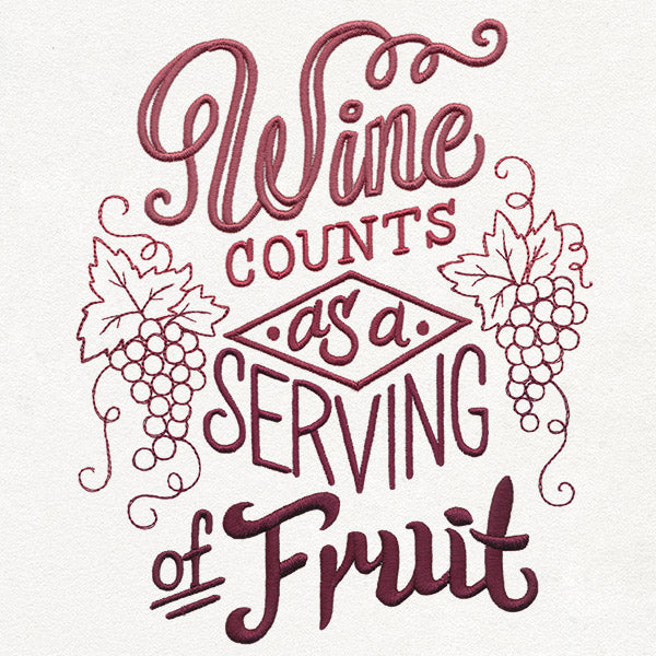 Uncorked - Wine Counts as a Serving of Fruit