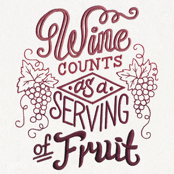 Uncorked - Wine Counts as a Serving of Fruit