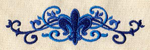 Fleur de Lis Border