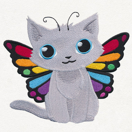 Fluttering Kitty
