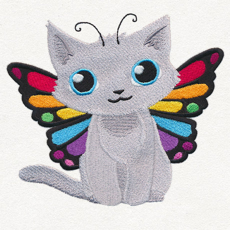 Fluttering Kitty
