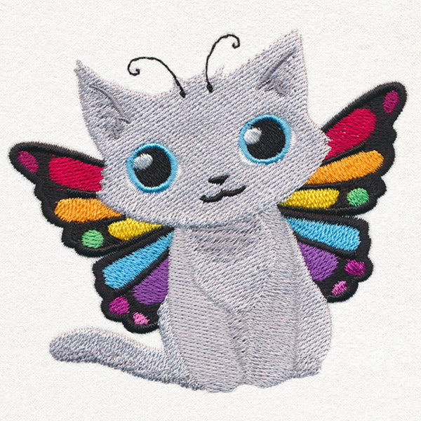 Fluttering Kitty