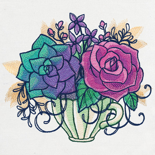 Kaleidoscope Blooms - Teacup