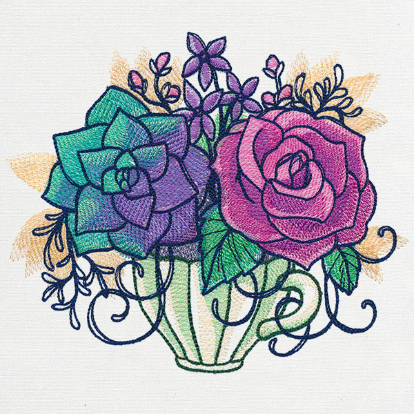 Kaleidoscope Blooms - Teacup