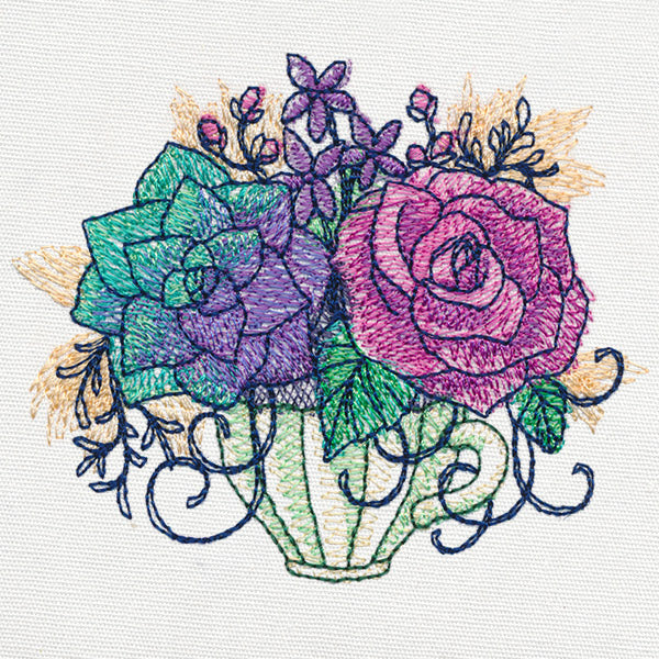 Kaleidoscope Blooms - Teacup