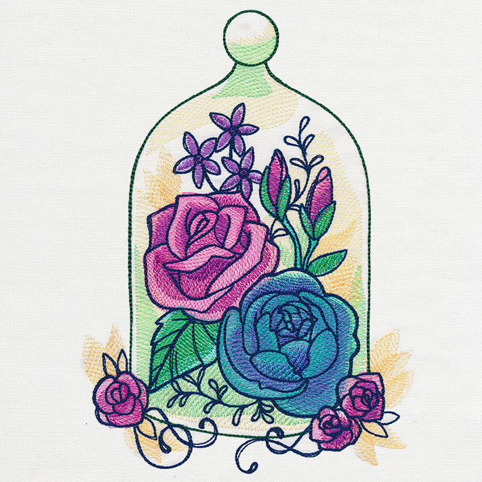 Kaleidoscope Blooms - Bell Jar