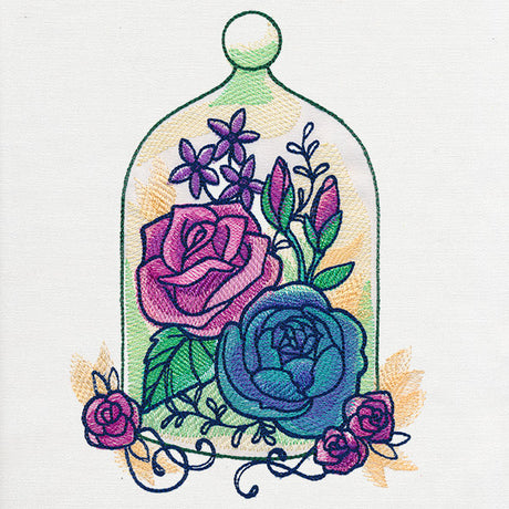 Kaleidoscope Blooms - Bell Jar