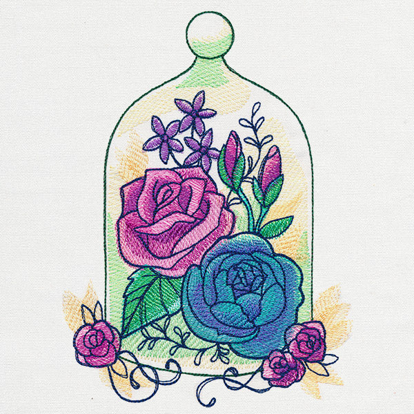 Kaleidoscope Blooms - Bell Jar