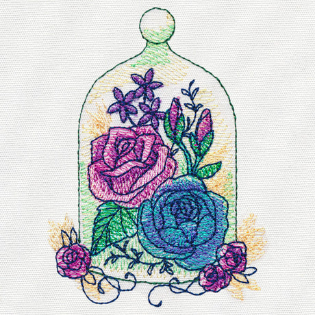 Kaleidoscope Blooms - Bell Jar