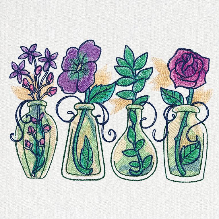 Kaleidoscope Blooms - Vials