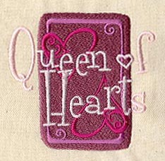 Queen of Hearts Card