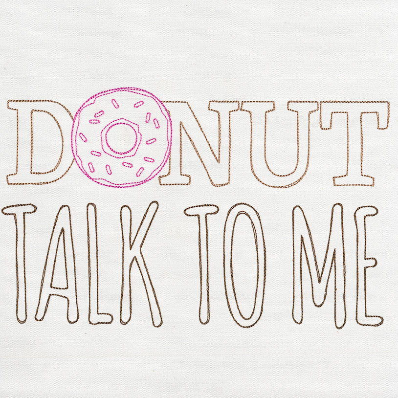 Fresh Tees - Donut Talk to Me