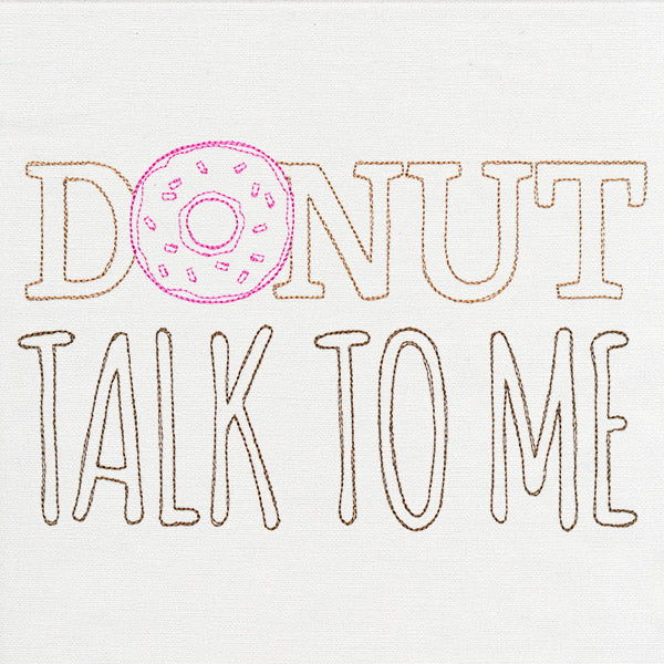 Fresh Tees - Donut Talk to Me