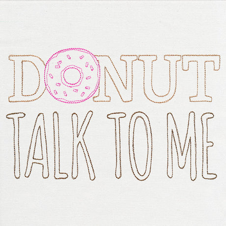 Fresh Tees - Donut Talk to Me