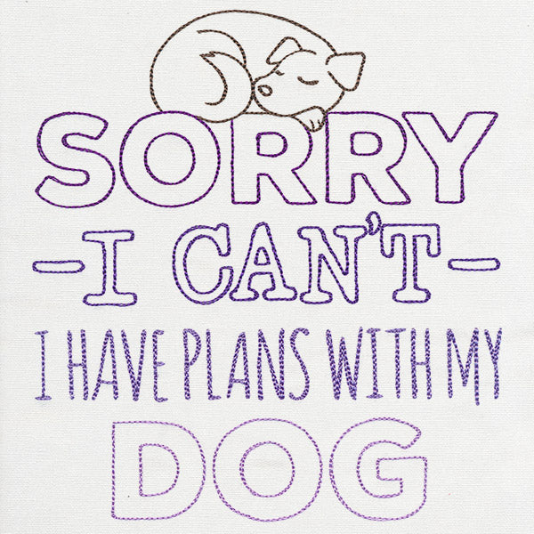 Fresh Tees - I Have Plans with My Dog