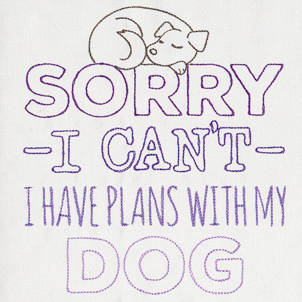 Fresh Tees - I Have Plans with My Dog