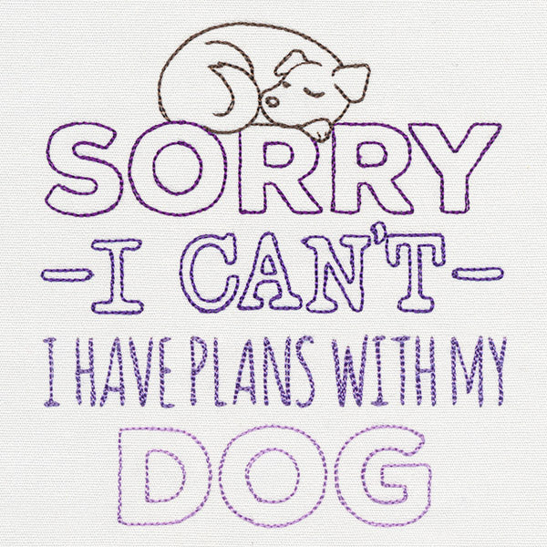 Fresh Tees - I Have Plans with My Dog