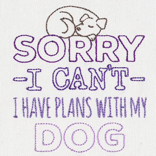 Fresh Tees - I Have Plans with My Dog