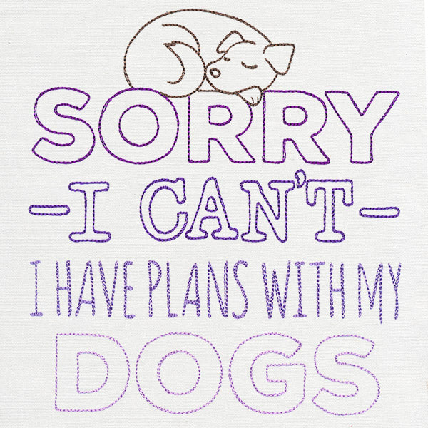 Fresh Tees - I Have Plans with My Dogs