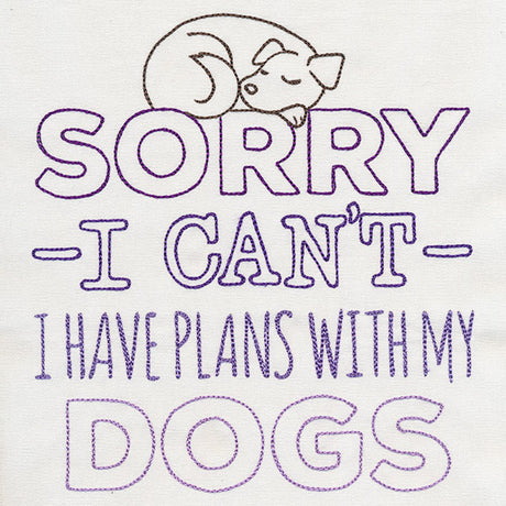 Fresh Tees - I Have Plans with My Dogs