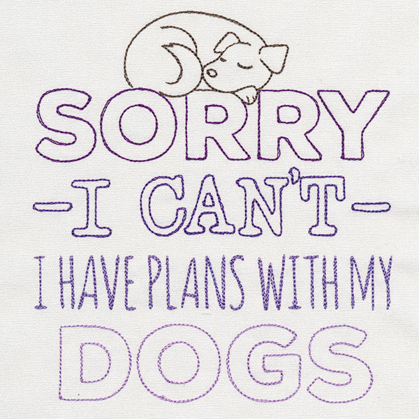 Fresh Tees - I Have Plans with My Dogs