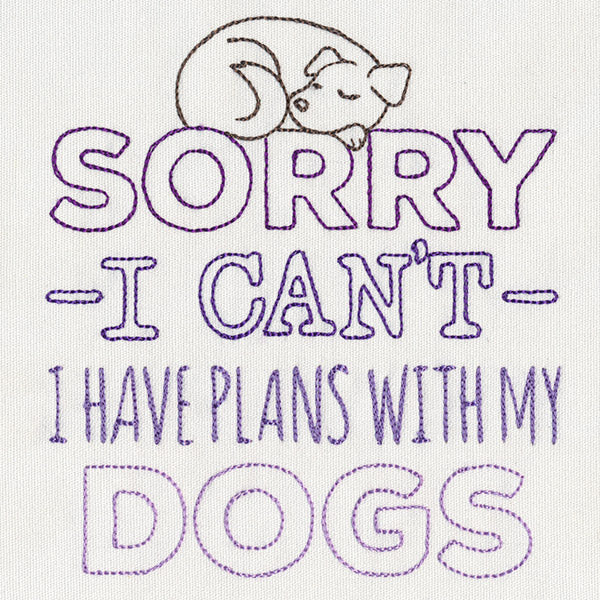 Fresh Tees - I Have Plans with My Dogs