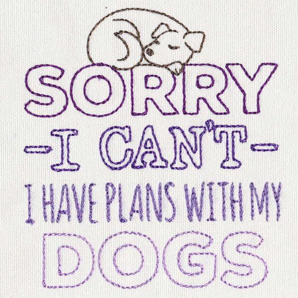 Fresh Tees - I Have Plans with My Dogs