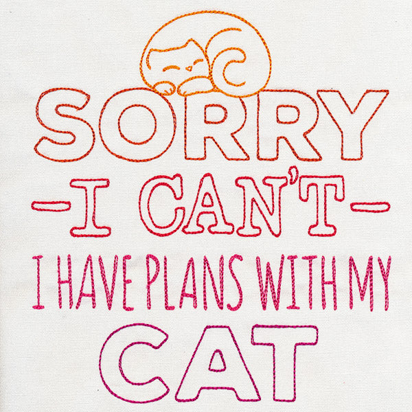 Fresh Tees - I Have Plans with My Cat