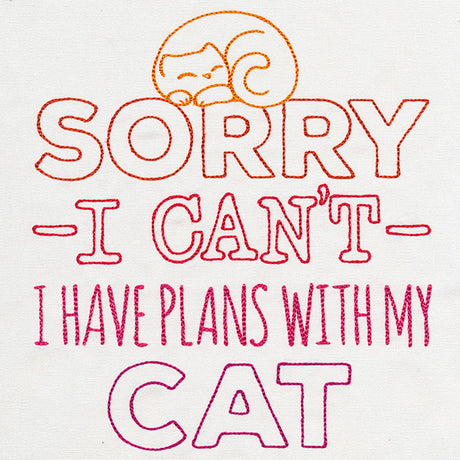 Fresh Tees - I Have Plans with My Cat