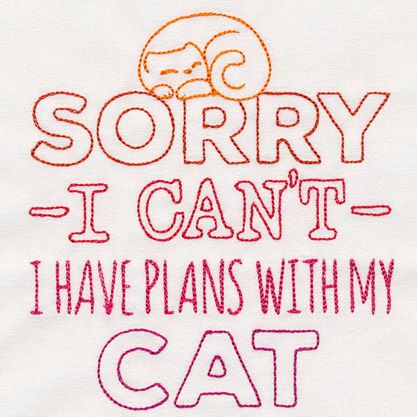 Fresh Tees - I Have Plans with My Cat