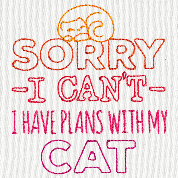 Fresh Tees - I Have Plans with My Cat