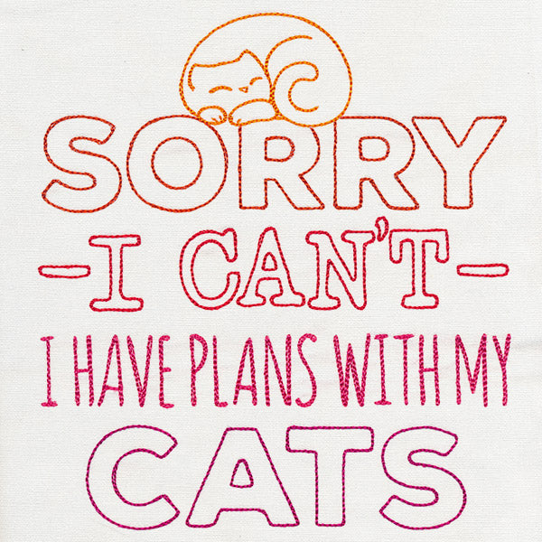 Fresh Tees - I Have Plans with My Cats