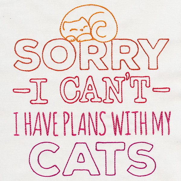 Fresh Tees - I Have Plans with My Cats