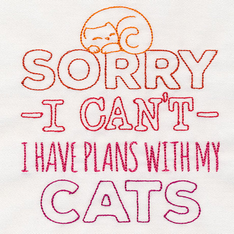 Fresh Tees - I Have Plans with My Cats