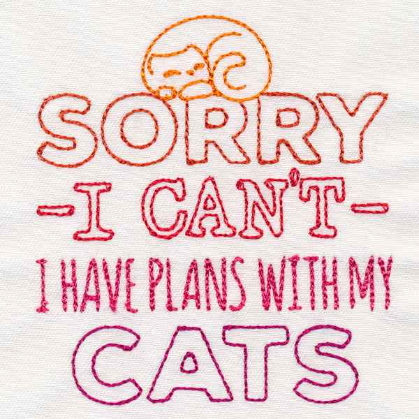 Fresh Tees - I Have Plans with My Cats